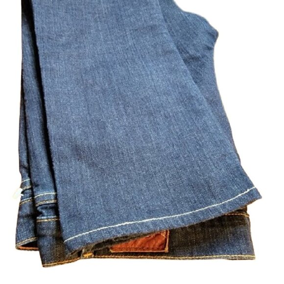 Levi’s Capital E Skimmer Low Skinny Jeans size 32 dark wash - Picture 4 of 11